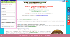 Desktop Screenshot of earnmoney.indianmoney4all.com